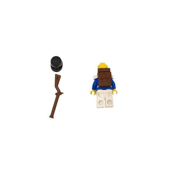 LEGO Pirates 1: Imperial Soldier Blue Coat, MUSKET,‎ pi061, 6259, BRIG, 1991 - Picture 7 of 7